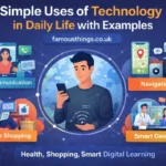 simple uses of technology in daily life with examples illustration
