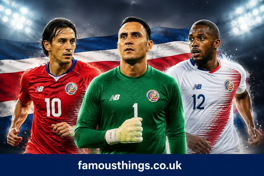 famous costa rican soccer players​