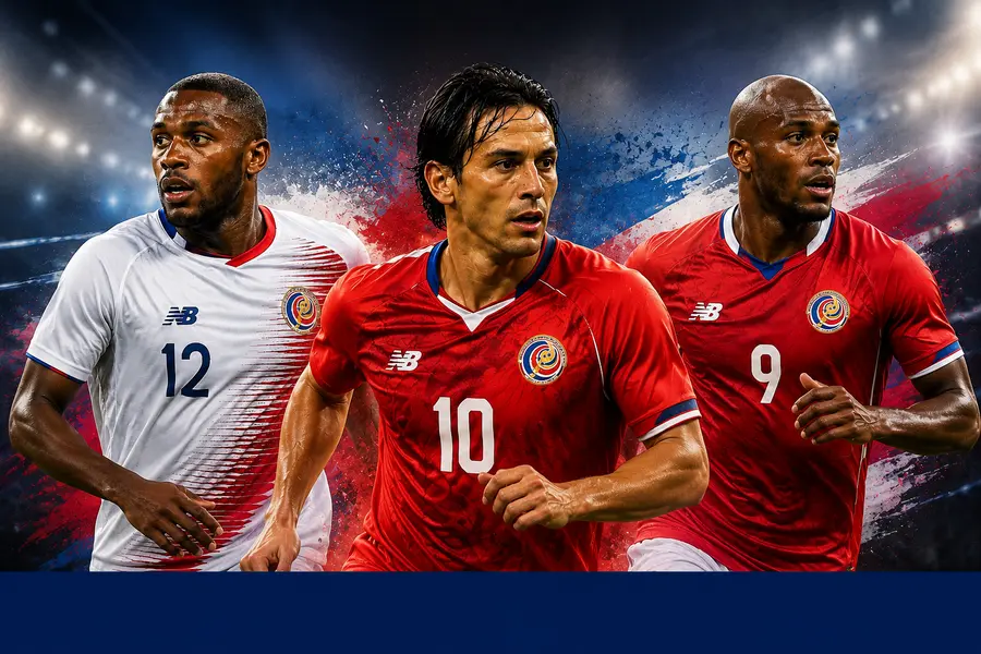 famous costa rican soccer players​